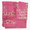 Suit Set with Multi-Color Thread Hand Embroidery