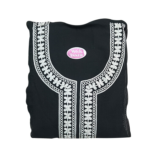 Lakhnavi Floral Black Georgette Suit