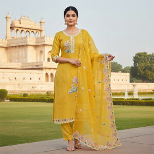 Lakhnavi Resham Work Suit