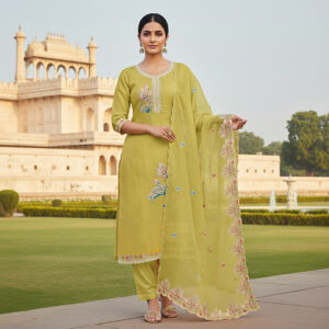Lakhnavi Resham Work Suit
