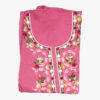 Suit Set with Multi-Color Thread Hand Embroidery