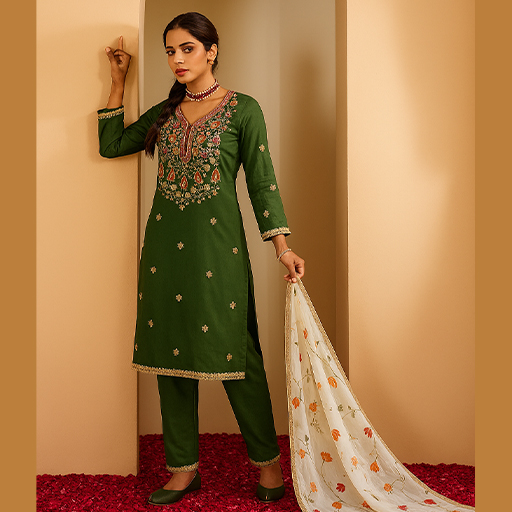 Glaze Cotton suit