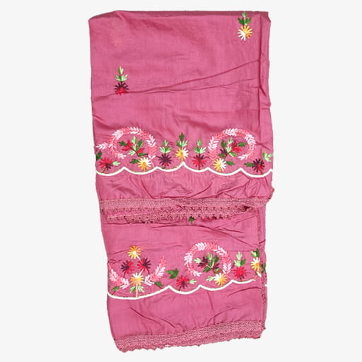 Suit Set with Multi-Color Thread Hand Embroidery